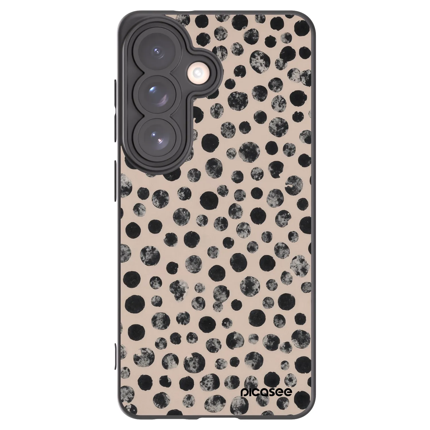 Picasee silikonový černý obal pro Samsung Galaxy S26 - Dots