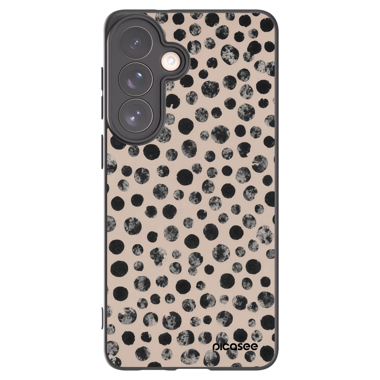 Picasee silikonový černý obal pro Samsung Galaxy S26+ - Dots