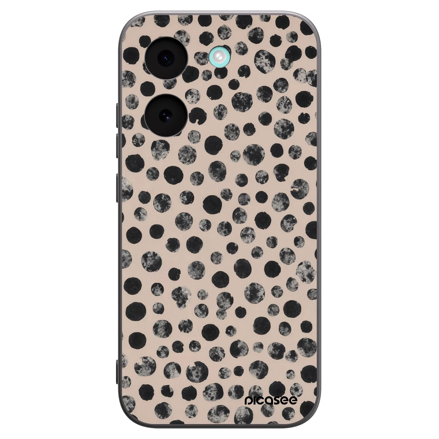 Picasee silikonový černý obal pro Xiaomi Poco X8 Pro - Dots