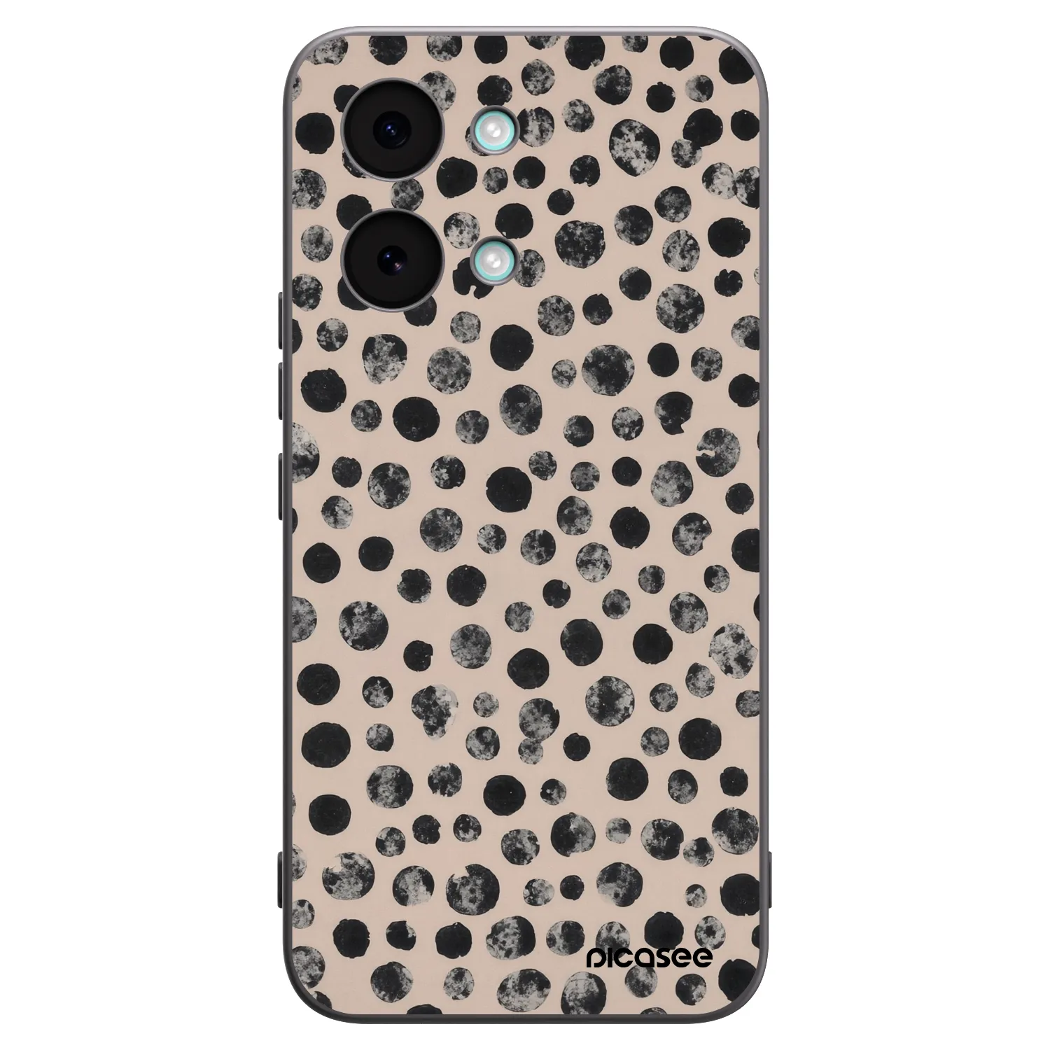 Picasee silikonový černý obal pro Xiaomi Poco X8 Pro Max - Dots
