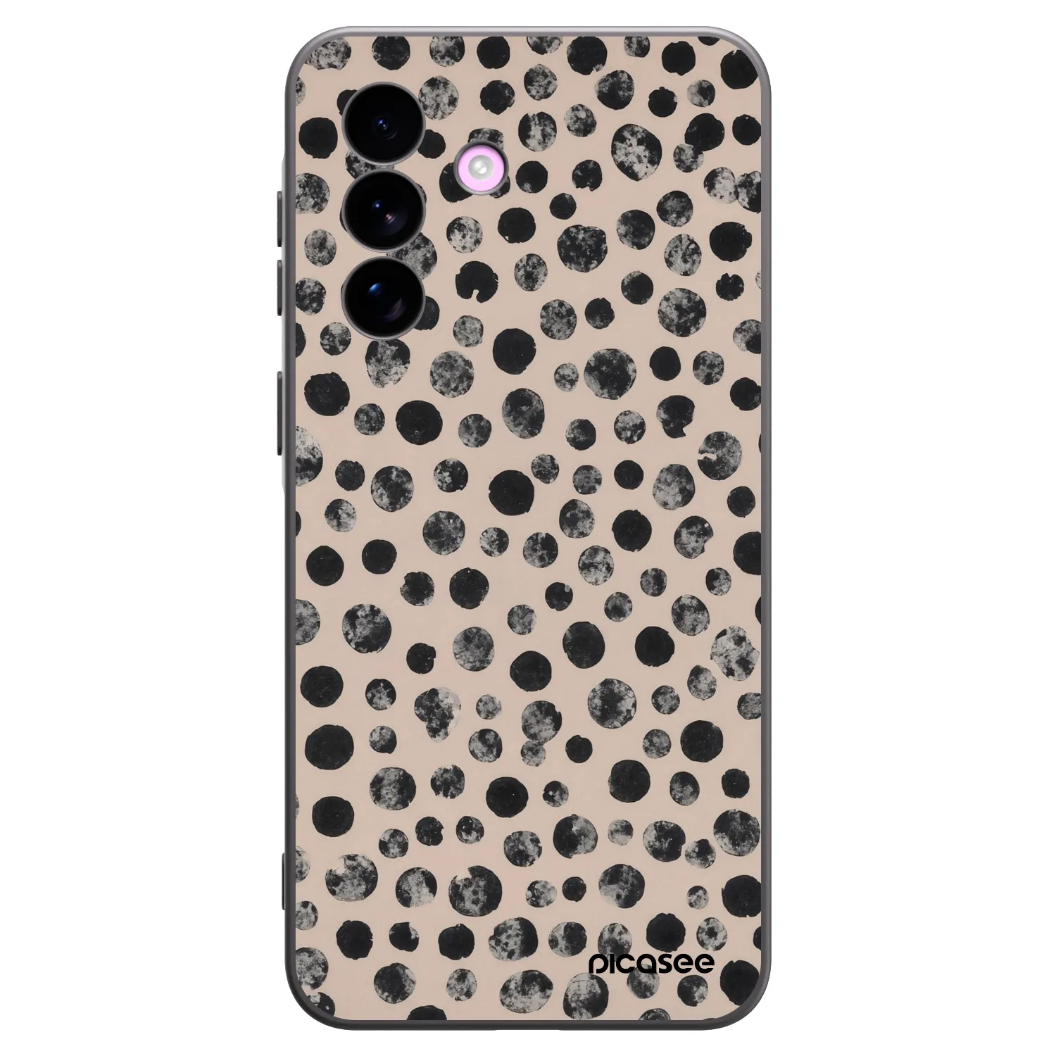 Picasee silikonový černý obal pro Samsung Galaxy A57 5G - Dots