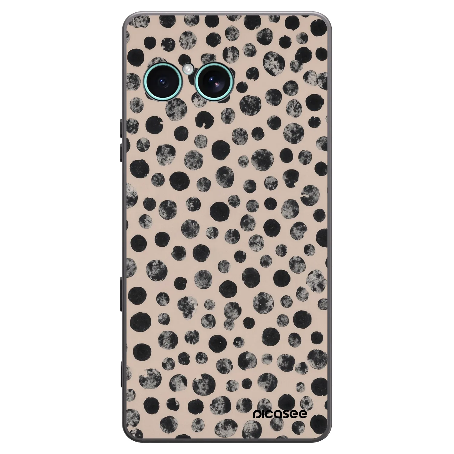 Picasee silikonový černý obal pro Sony Xperia 10 VII - Dots