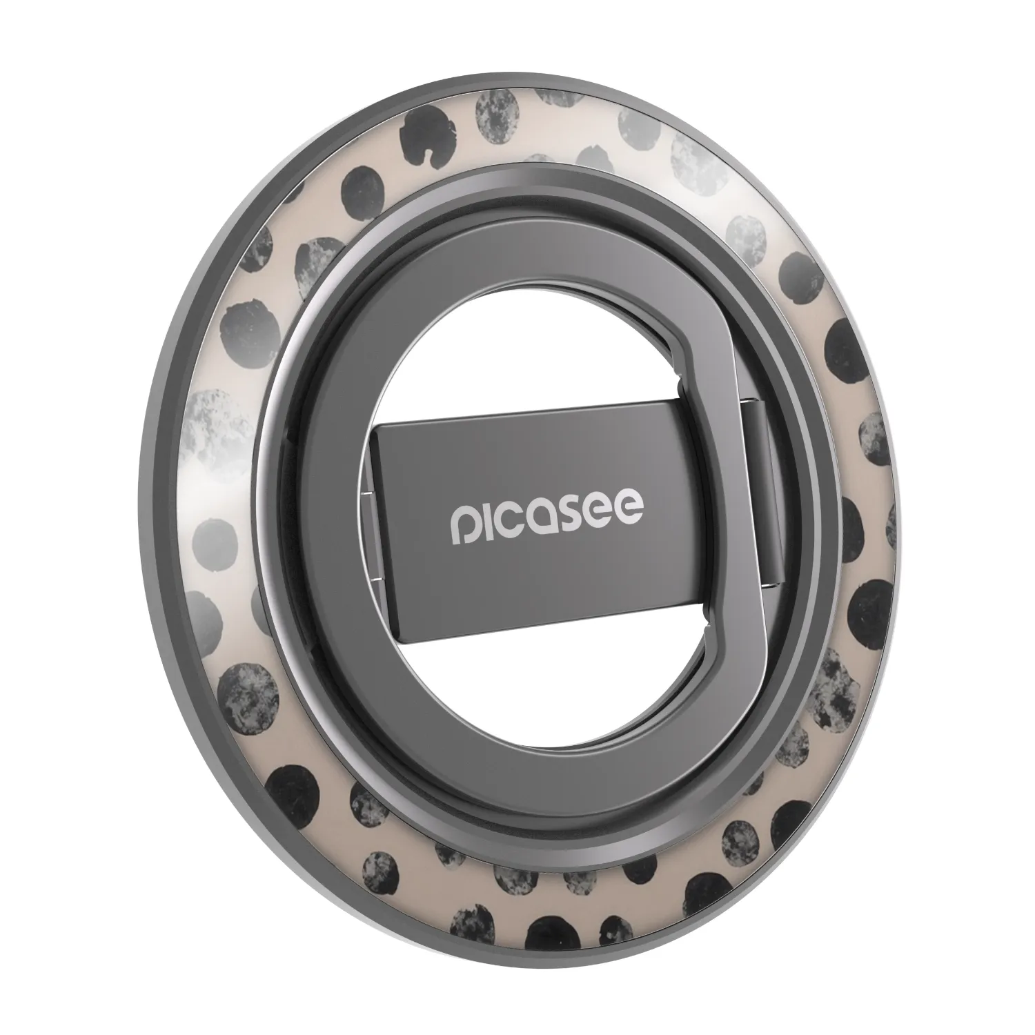 Picasee Magnetický držák - Černý - Dots