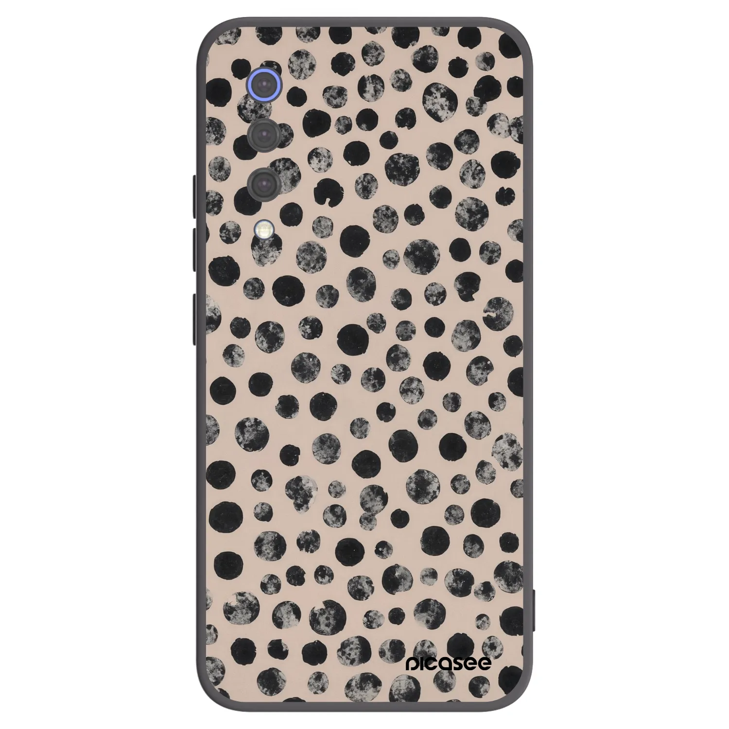 Picasee silikonový černý obal pro Xiaomi Mi 9 SE - Dots