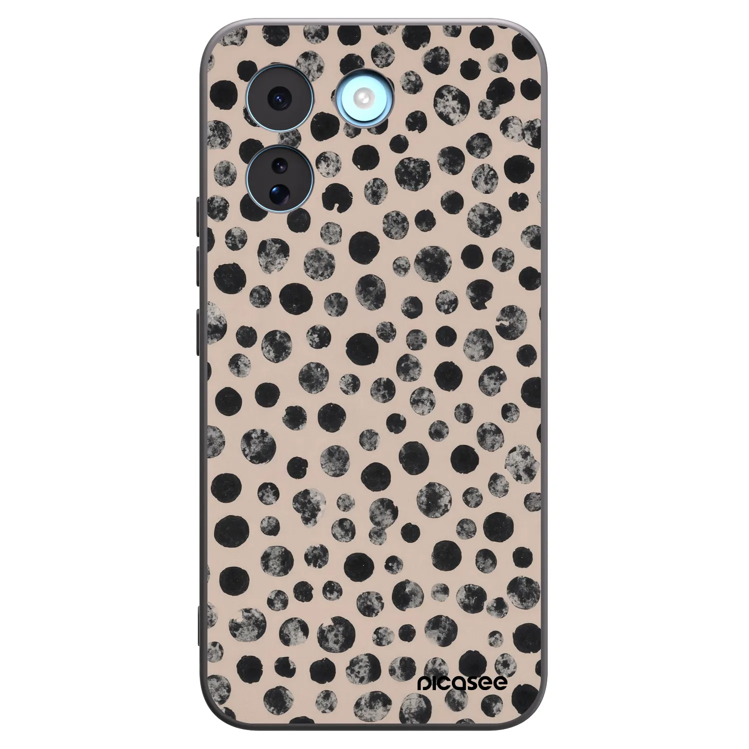 Picasee silikonový černý obal pro Xiaomi Redmi Note 17 Pro MAX 5G - Dots