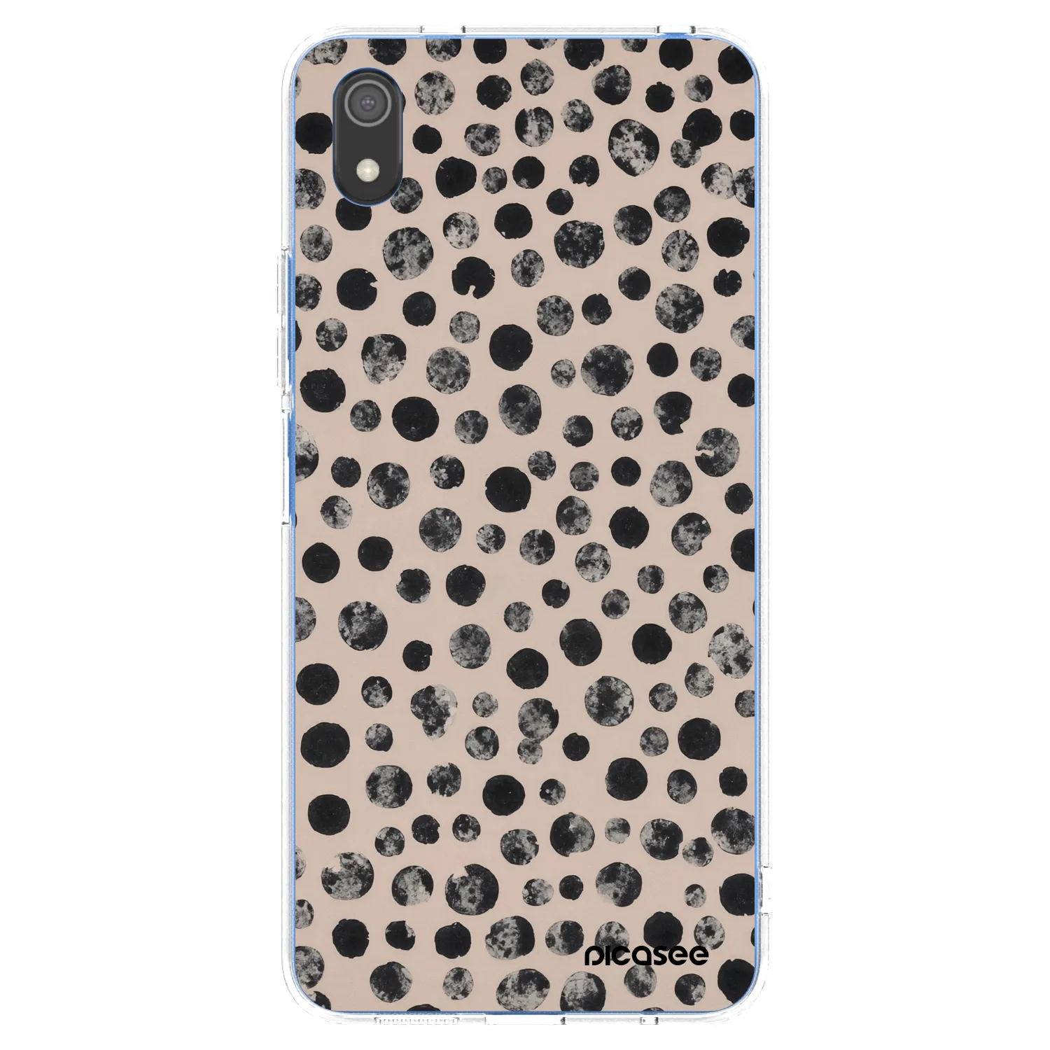 Picasee silikonový průhledný obal pro Xiaomi Redmi 7A - Dots