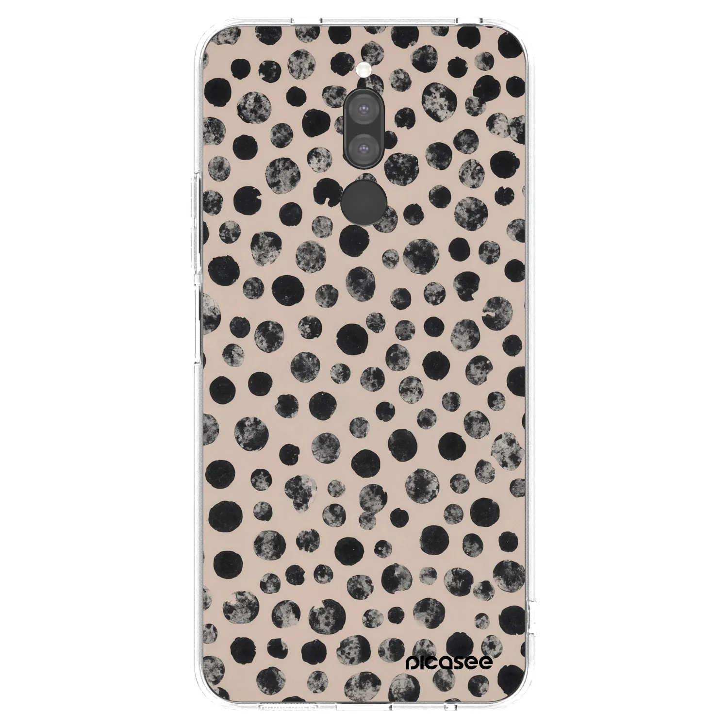 Picasee silikonový průhledný obal pro Xiaomi Redmi 8 - Dots
