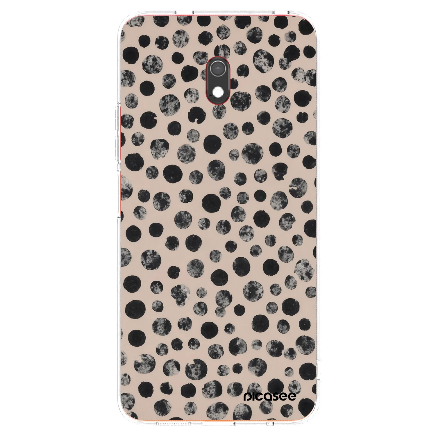 Picasee silikonový průhledný obal pro Xiaomi Redmi 8A - Dots
