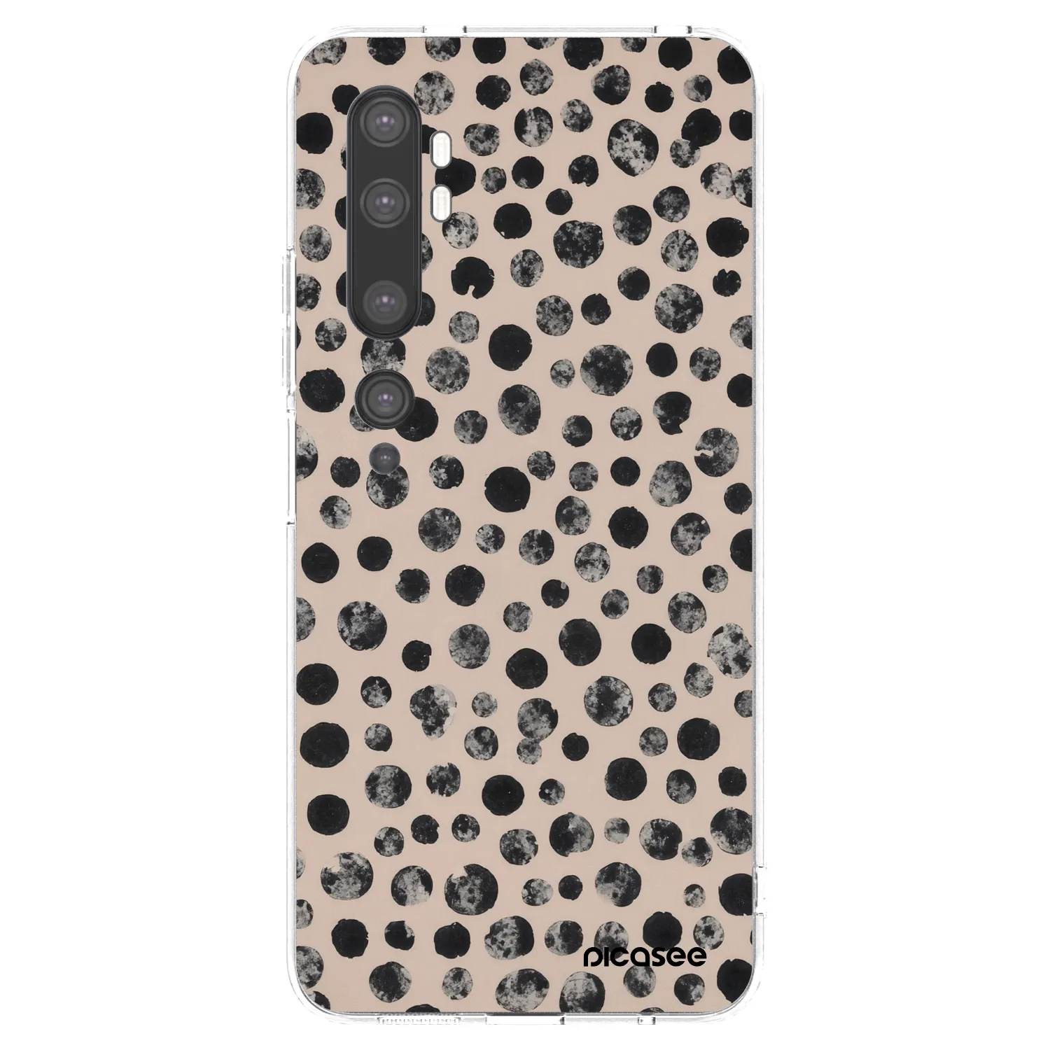 Picasee silikonový průhledný obal pro Xiaomi Mi Note 10 (Pro) - Dots