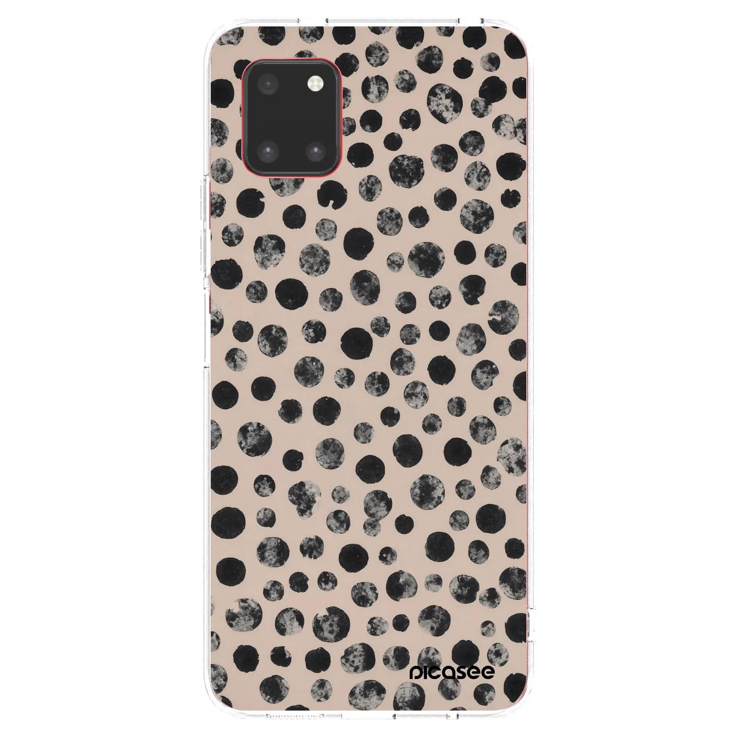 Picasee silikonový průhledný obal pro Samsung Galaxy Note 10 Lite N770F - Dots