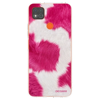 Picasee silikonový průhledný obal pro Xiaomi Redmi 9C - Pink Moo