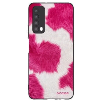 Picasee silikonový černý obal pro Huawei P Smart 2021 - Pink Moo