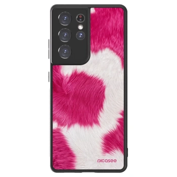 Picasee ULTIMATE CASE pro Samsung Galaxy S21 Ultra 5G G998B - Pink Moo