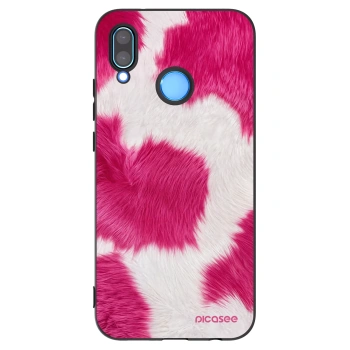 Picasee silikonový černý obal pro Huawei P20 Lite - Pink Moo