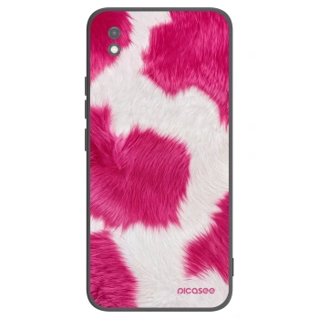 Picasee silikonový černý obal pro Xiaomi Redmi 9AT - Pink Moo
