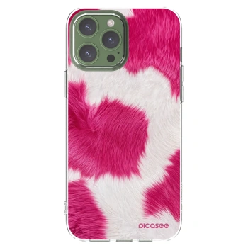 Picasee silikonový průhledný obal pro Apple iPhone 13 Pro Max - Pink Moo