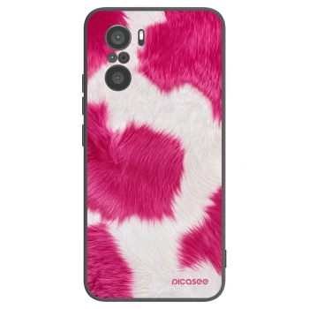 Picasee silikonový černý obal pro Xiaomi Poco F3 - Pink Moo