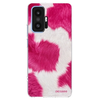 Picasee silikonový průhledný obal pro Xiaomi 11T Pro - Pink Moo