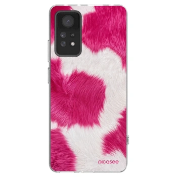 Picasee silikonový průhledný obal pro Xiaomi Redmi Note 11 Pro 5G - Pink Moo