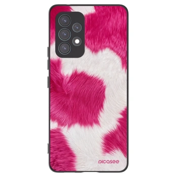 Picasee silikonový černý obal pro Samsung Galaxy A53 5G A536 - Pink Moo