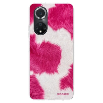 Picasee silikonový průhledný obal pro Huawei Nova 9 SE - Pink Moo