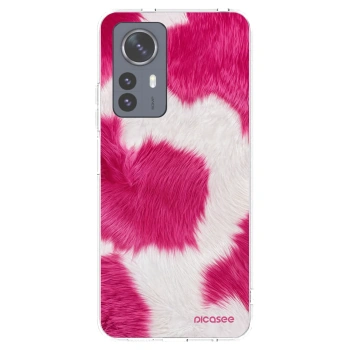 Picasee silikonový průhledný obal pro Xiaomi 12 Pro - Pink Moo