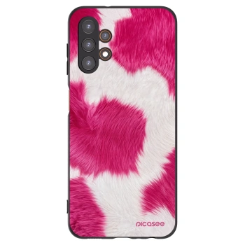 Picasee silikonový černý obal pro Samsung Galaxy A13 4G A135 - Pink Moo