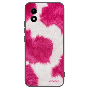 Picasee silikonový černý obal pro Vivo Y01 - Pink Moo