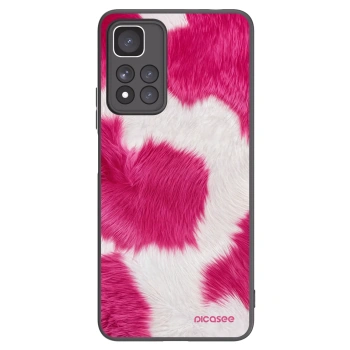 Picasee silikonový černý obal pro Xiaomi Redmi Note 11 Pro+ 5G - Pink Moo