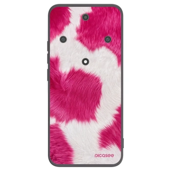 Picasee silikonový černý obal pro Honor Magic5 Lite 5G - Pink Moo