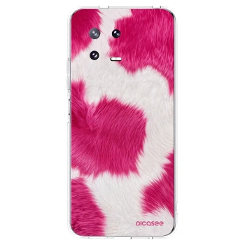 Picasee silikonový průhledný obal pro Xiaomi 13 Pro - Pink Moo