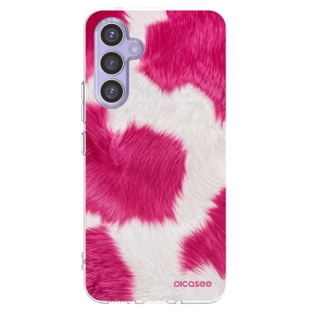 Picasee silikonový průhledný obal pro Samsung Galaxy A54 5G A546B - Pink Moo
