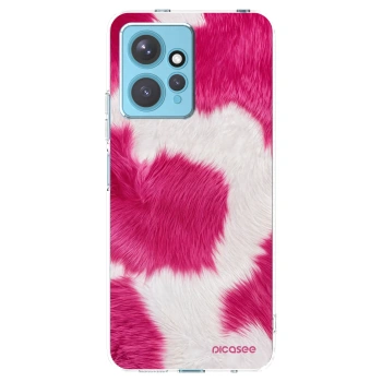 Picasee silikonový průhledný obal pro Xiaomi Redmi Note 12 4G - Pink Moo