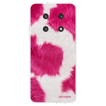 Picasee silikonový průhledný obal pro Honor Magic4 Lite 5G - Pink Moo
