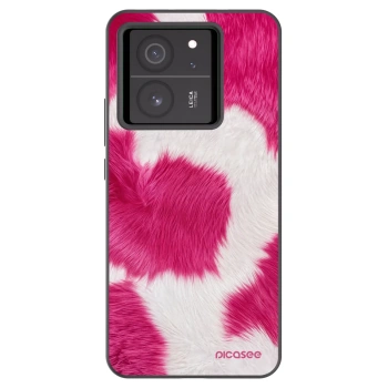 Picasee silikonový černý obal pro Xiaomi 13T - Pink Moo