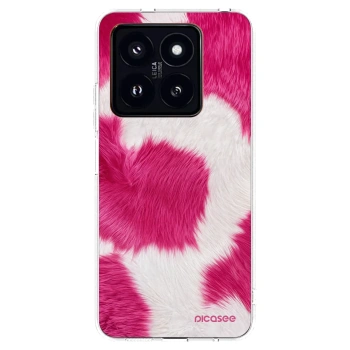 Picasee silikonový průhledný obal pro Xiaomi 14 Pro - Pink Moo