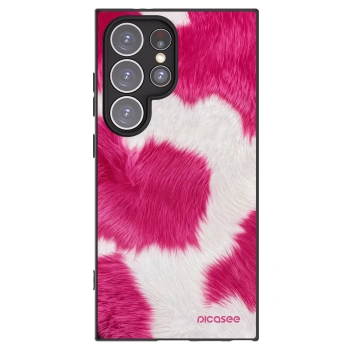 Picasee silikonový černý obal pro Samsung Galaxy S24 Ultra S928B 5G - Pink Moo