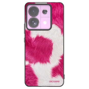 Picasee silikonový černý obal pro Xiaomi Redmi Note 13 Pro 5G - Pink Moo