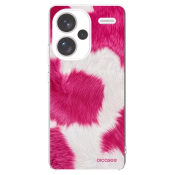 Picasee silikonový průhledný obal pro Xiaomi Redmi Note 13 Pro+ 5G - Pink Moo