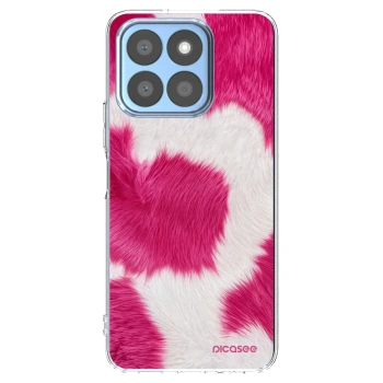 Picasee silikonový průhledný obal pro Honor X8b - Pink Moo