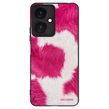 Picasee silikonový černý obal pro Xiaomi Redmi 13C 5G - Pink Moo