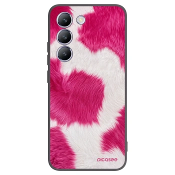 Picasee silikonový černý obal pro Vivo V40 SE 5G - Pink Moo