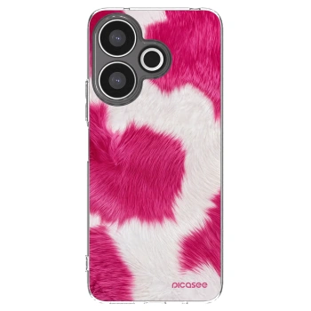 Picasee silikonový průhledný obal pro Xiaomi Redmi 13 4G - Pink Moo