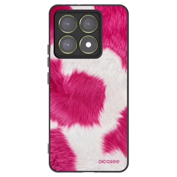 Picasee silikonový černý obal pro Xiaomi 14T - Pink Moo