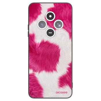 Picasee silikonový černý obal pro Xiaomi Redmi 14C - Pink Moo
