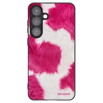 Picasee silikonový černý obal pro Samsung Galaxy S25+ 5G - Pink Moo