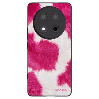 Picasee silikonový černý obal pro Honor Magic7 Lite 5G - Pink Moo