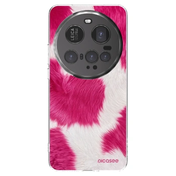 Picasee silikonový průhledný obal pro Xiaomi 15 Ultra - Pink Moo
