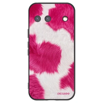 Picasee silikonový černý obal pro Google Pixel 9 - Pink Moo