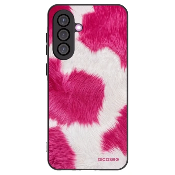 Picasee silikonový černý obal pro Samsung Galaxy A56 5G A566B - Pink Moo